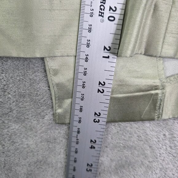 Womens 2 Piece Positive Attitude Green Jacket & Tank Set Bow Accent Sleeves 12 - Picture 6 of 10